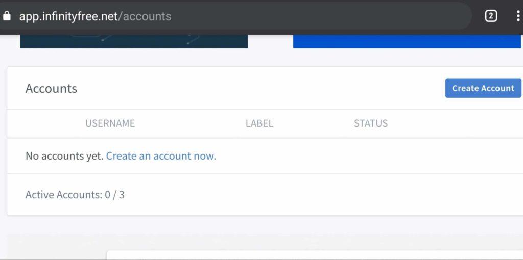 Infinityfree Free Hosting Account Get Free Hosting From Infinityfree