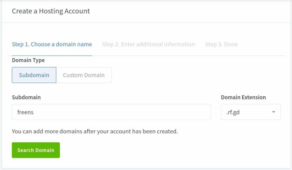 How To Get Infinityfree Free Hosting For Your Wordpress Site 1 Free Hosting Account