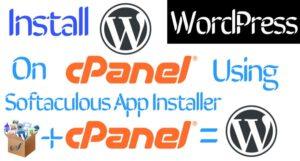 Install Wordpress On Cpanel