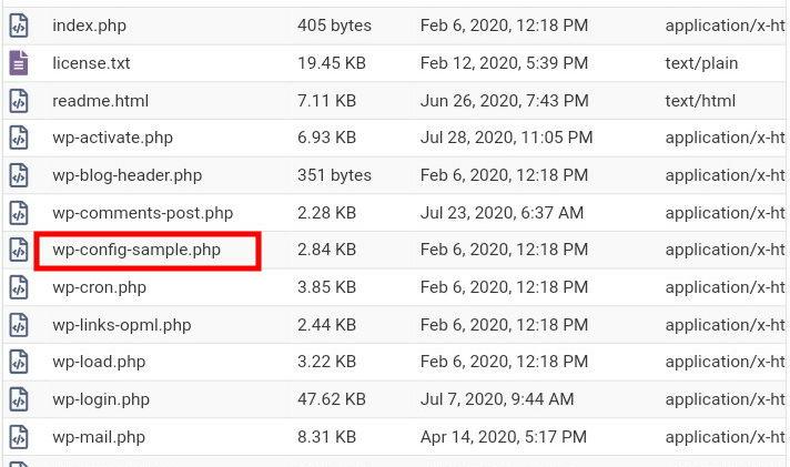 Modifying Wp-Config.php File To Install Wordpress Manually