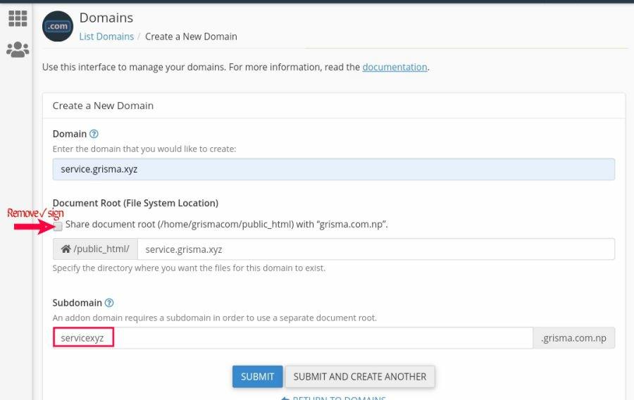 How To Host A Subdomain On A Different Hosting Server (2026 Guide) 4 Adding Subdomain As A Domain When You Host Subdomain In Different Hosting Server.