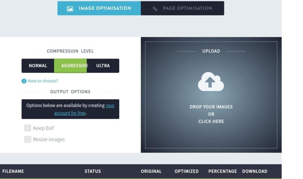 Imagify To Improve Site Speed