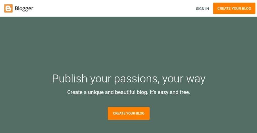 Blogger - The Best Platform For Blogging For Beginners