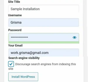 Creating Admin User