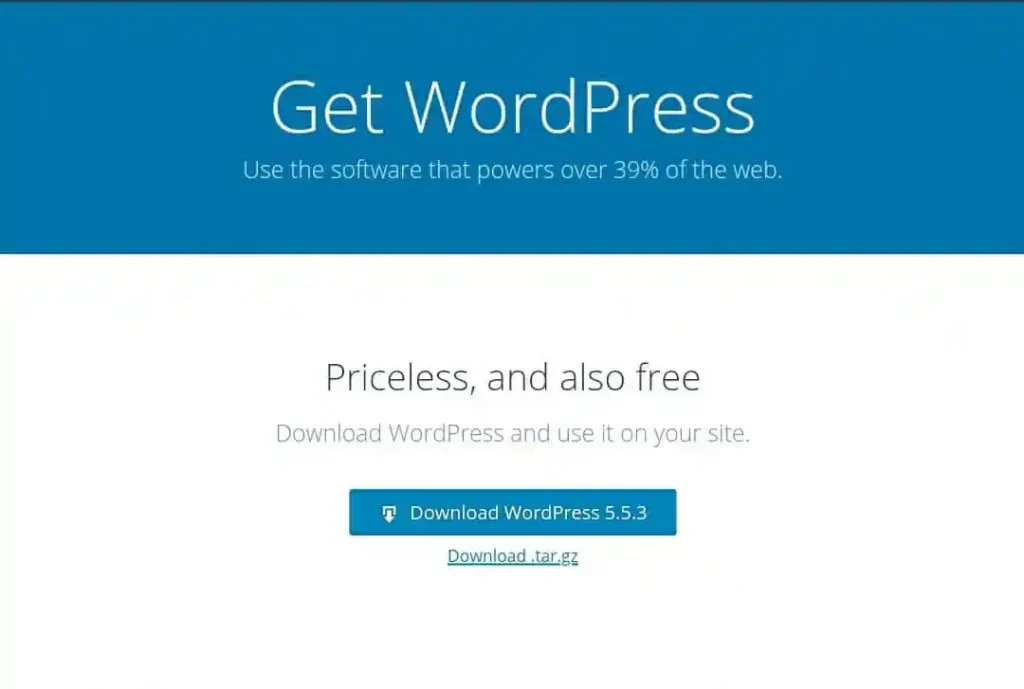 Download Wordpress