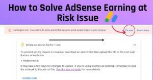 Fixing Earning At Risk Issue
