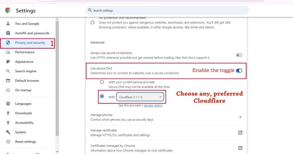 Dns Customization On Chrome To Use Tiktok In Nepal